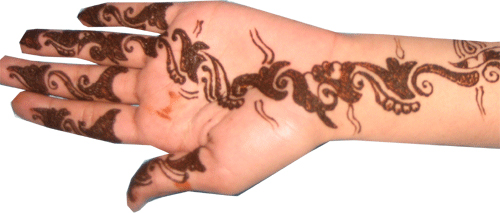 Flower Henna